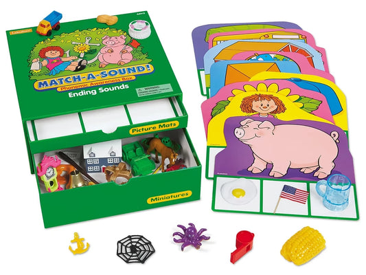 Ending Sounds Phonemic Awareness Box - US 9014