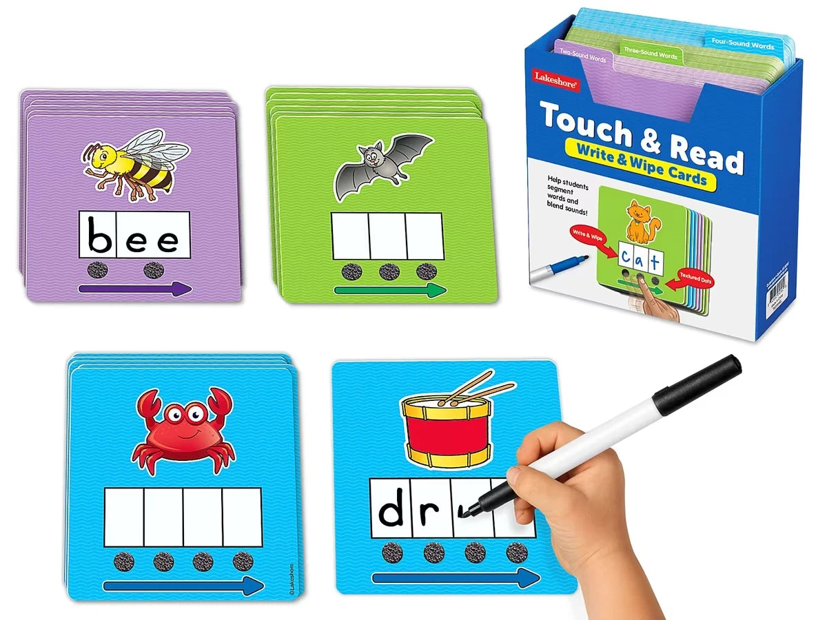 Touch & Read Write & Wipe Cards - US 7962
