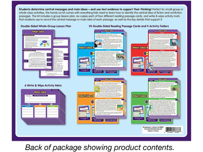 Main Idea & Central Message Finding Evidence Kit - Gr. 2-3 - US 2480