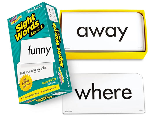 Sight-Words Level 1 Flash Cards- 95 Cards - US 5238