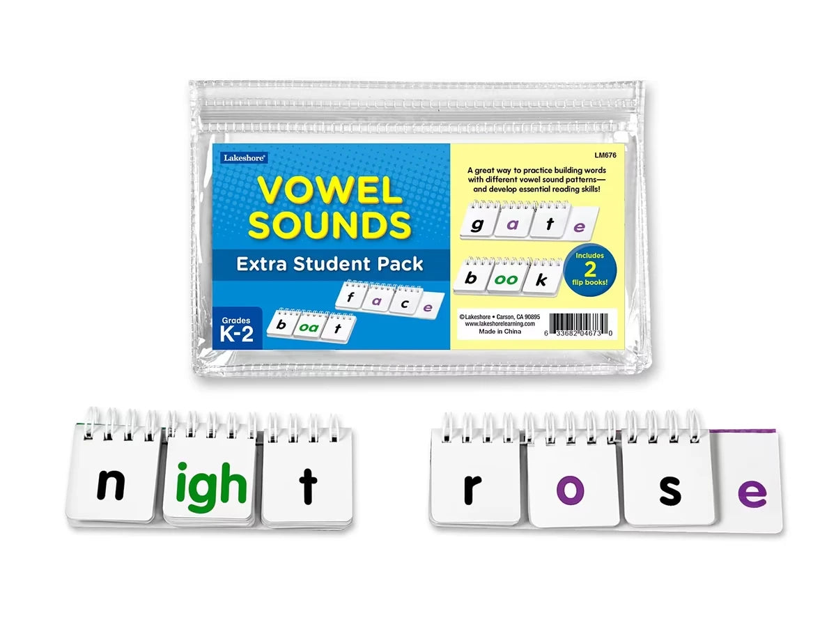 Vowel Sounds Hands-On Student Pack - US 9267