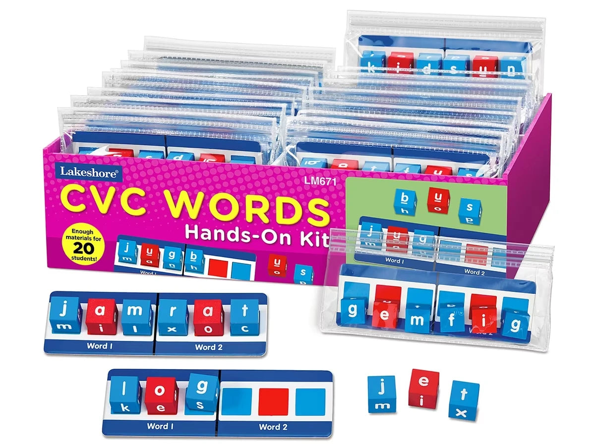 CVC Words Hands-On Teaching Kit - US 5978