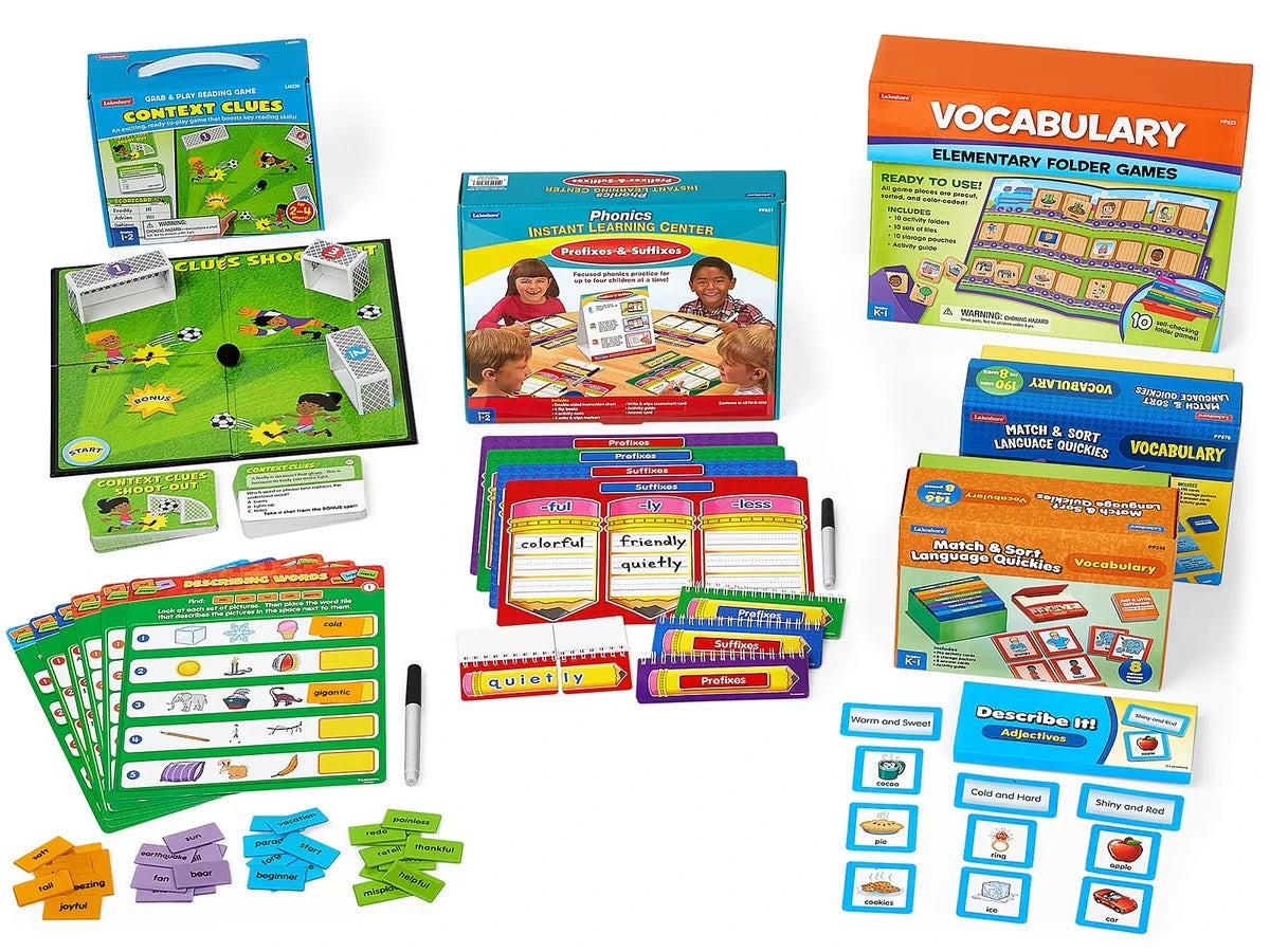 Science of Reading Vocabulary Activities Bundle - Gr. 1-2 - US 7940