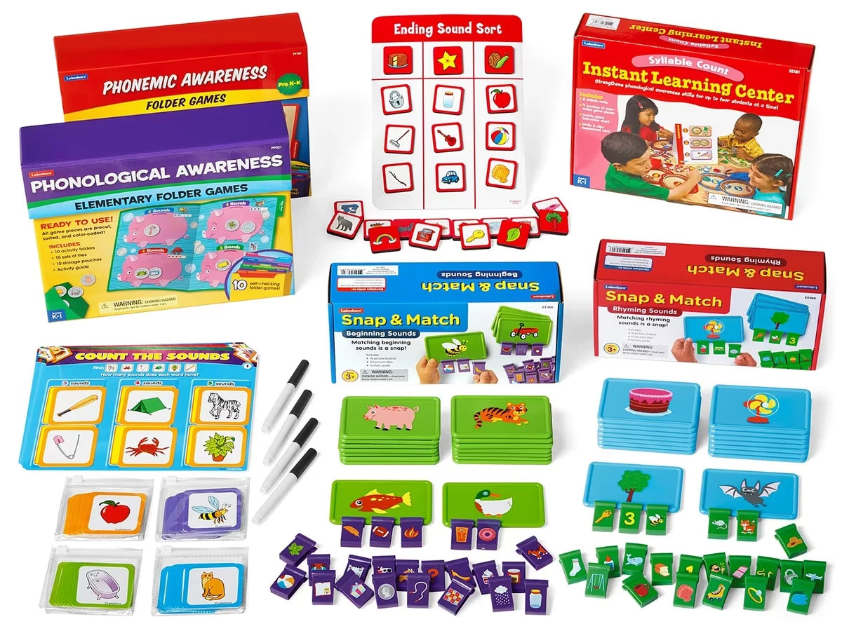 Science of Reading Phonological Awareness Activities Bundle - K-Gr. 2 - US 2435