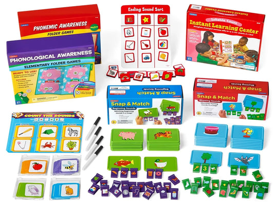 Science of Reading Phonological Awareness Activities Bundle - K-Gr. 2 - US 2435