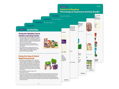 Science of Reading Phonological Awareness Activities Bundle - K-Gr. 2 - US 2435