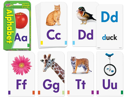 Alphabet Pocket Flash Cards - US 4079