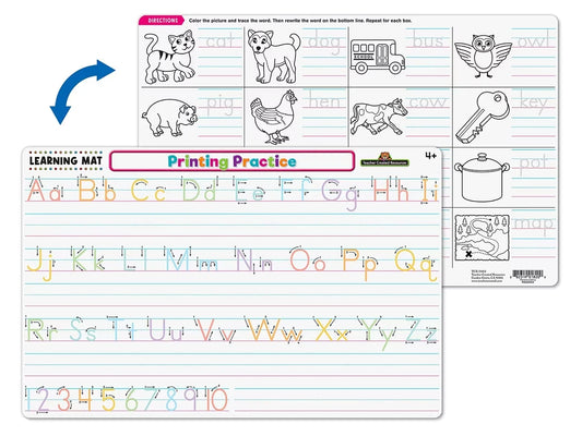 Printing Practice Learning Mat - US 8237