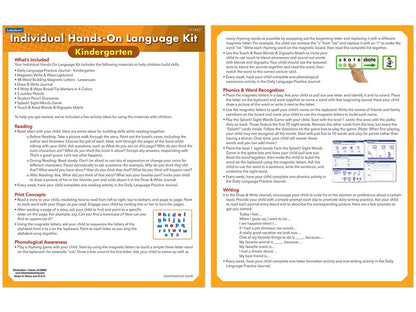 Individual Hands-On Language Kit – Kindergarten - US 7700