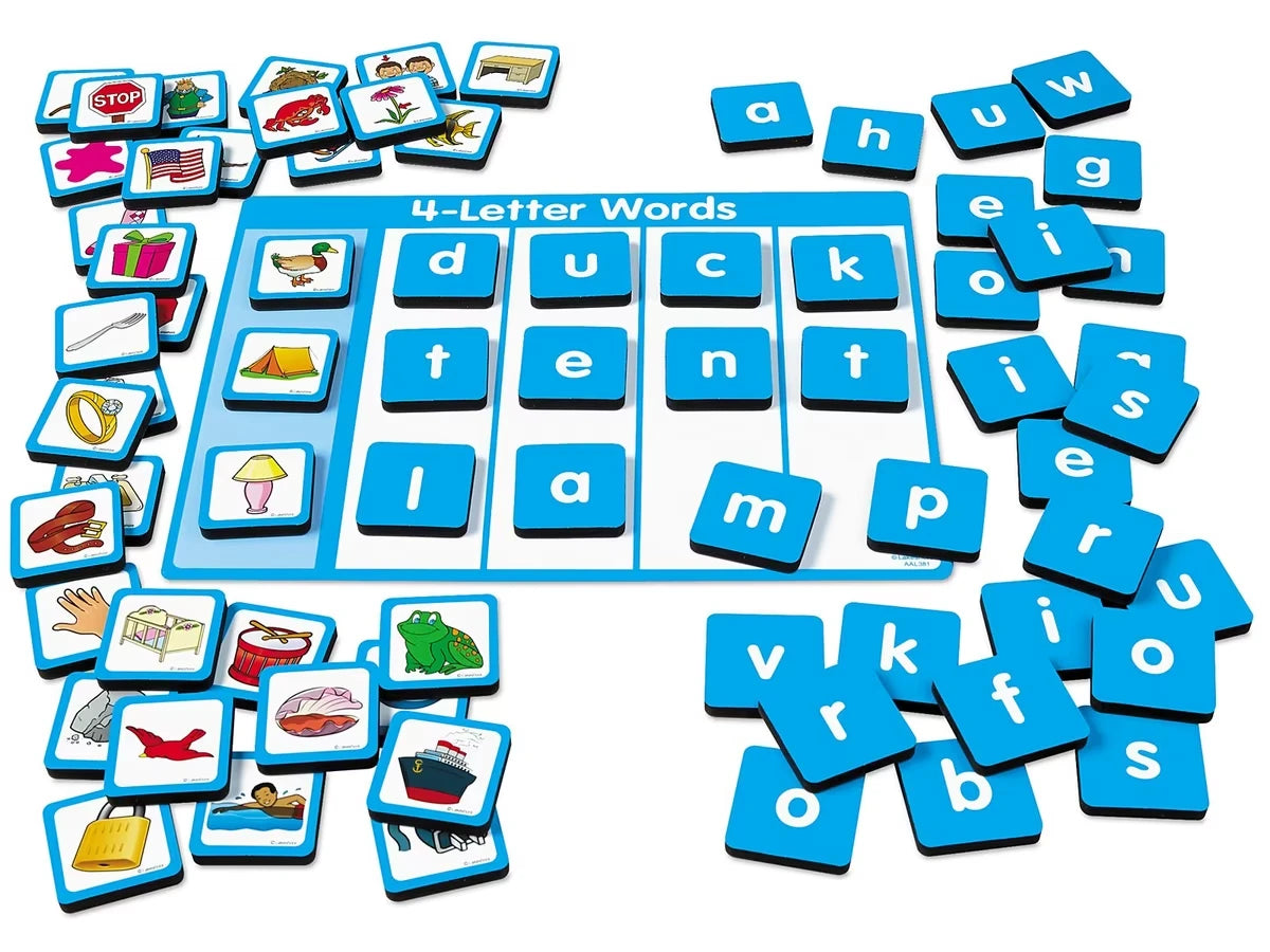 Build-A-Word! Magnet Board - 4-Letter Words - US 8526