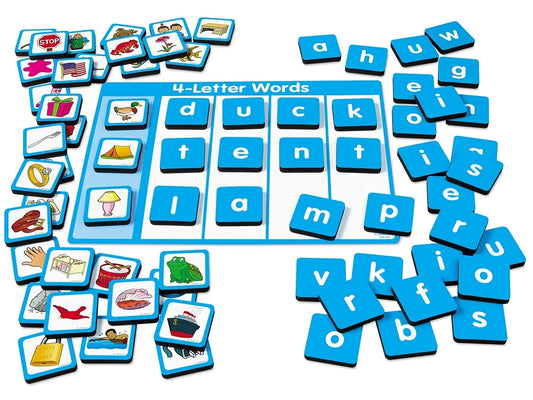 Build-A-Word! Magnet Board - 4-Letter Words - US 8526