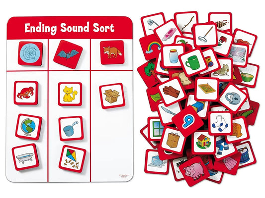 Ending Sounds Magnetic Sorting Board - US 6909