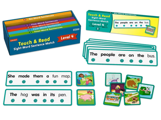 Touch & Read Sight-Word Sentence Match - Level 4 - US 1794