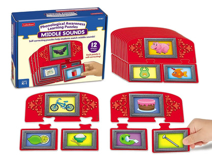 Middle Sounds Learning Puzzles - US 3126