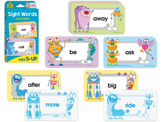 Sight-Words Flash Cards - US 6348