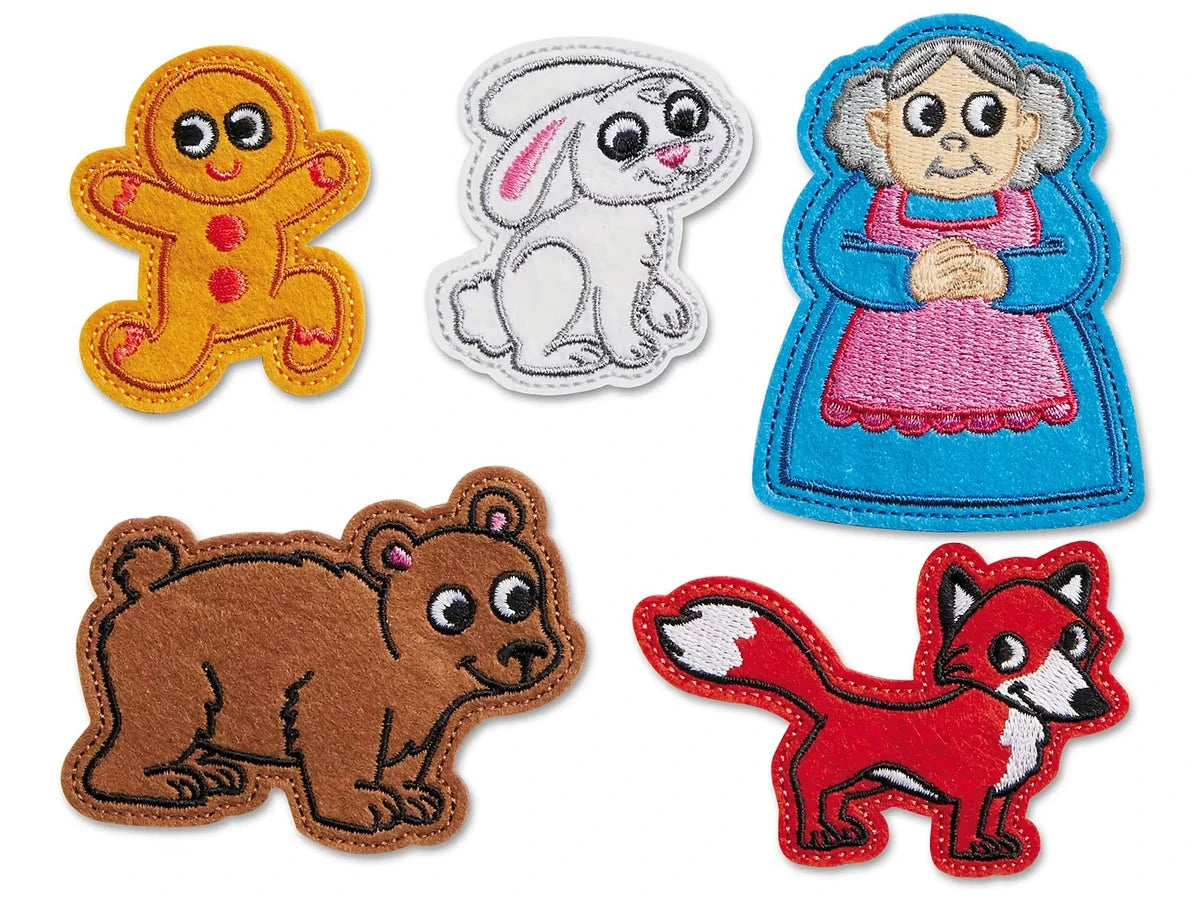 Gingerbread Man Storytelling Puppets - US 8345