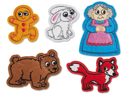 Gingerbread Man Storytelling Puppets - US 8345