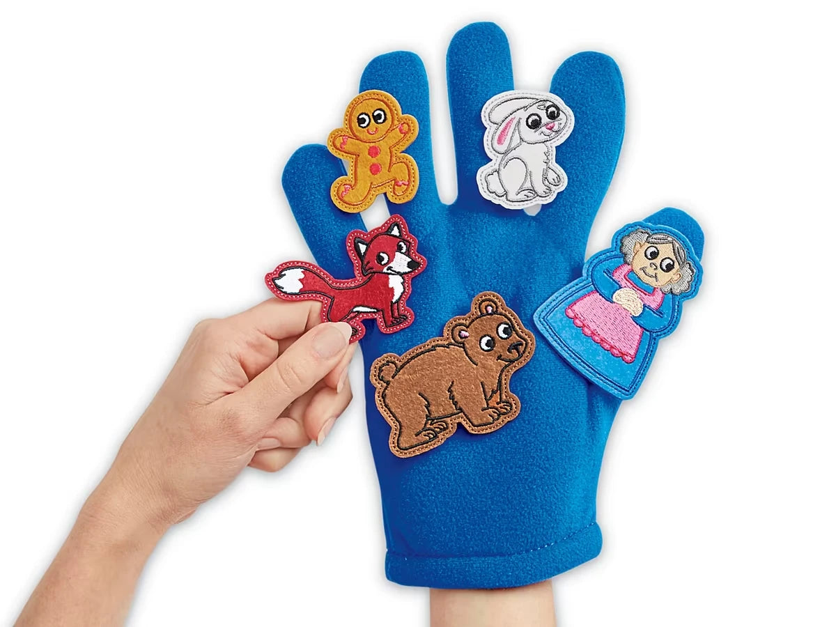 Gingerbread Man Storytelling Puppets - US 8345