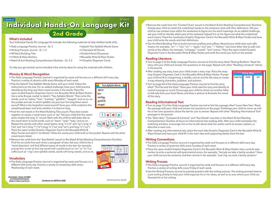 Individual Hands-On Language Kit – Gr. 2 - US 6916