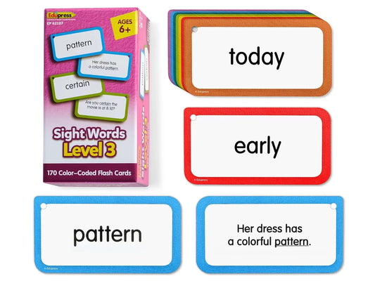 Sight-Words Flash Cards - Level 3 - US 8907