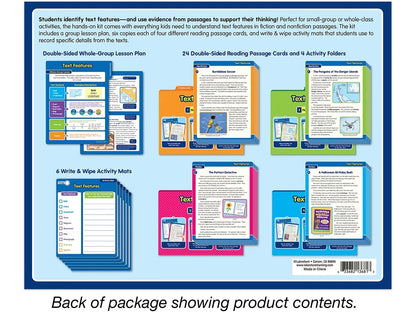 Text Features Finding Evidence Kit - Gr. 2-3 - US 5191