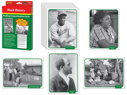 Black History Reading Comprehension Cards - US 8172
