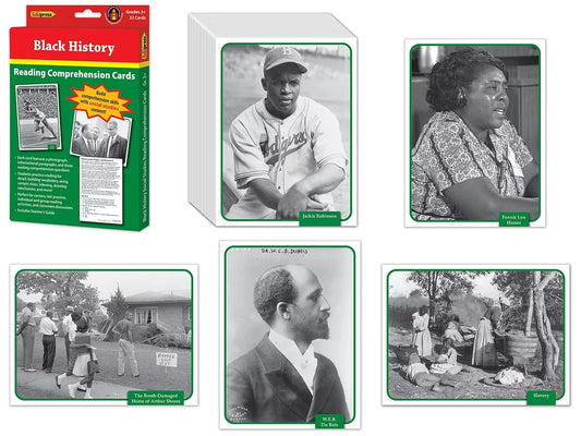 Black History Reading Comprehension Cards - US 8172