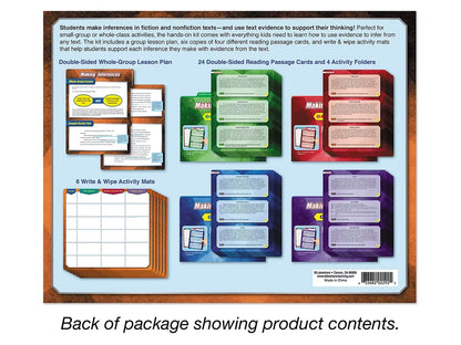 Making Inferences Finding Evidence Kit - Gr. 4-5 - US 3810