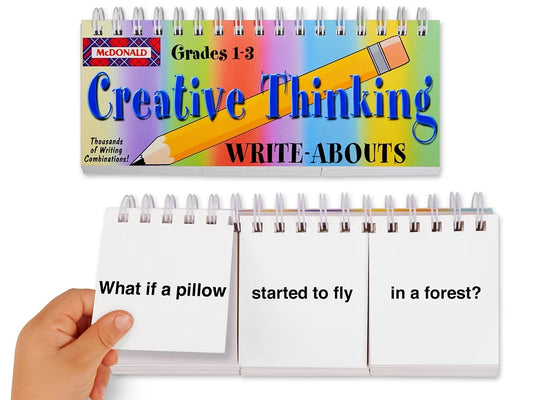 Let’s Get Writing! Creative Thinking Flip Book - Gr. 1-3 - US 1480