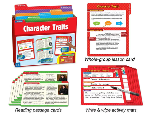 Character Traits Finding Evidence Kit - Gr. 2-3 - US 9632