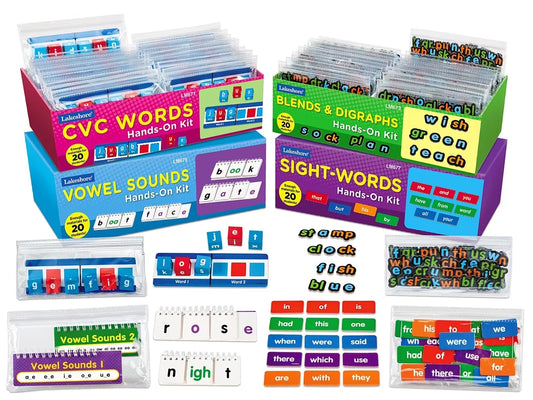 Hands-On Reading Skills Teaching Kits - Complete Set - US 4945
