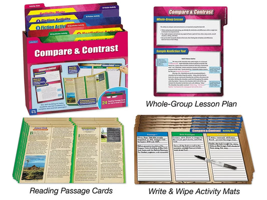 Compare & Contrast Finding Evidence Kit - Gr. 4-5 - US 8945