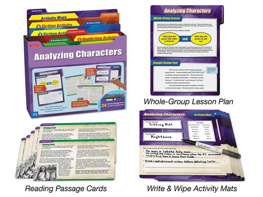 Analyzing Characters Finding Evidence Kit - Gr. 4-5 - US 5280