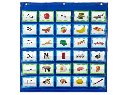 Alphabet Pocket Chart Activity Cards - US 4676