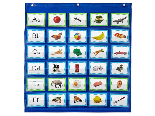 Alphabet Pocket Chart Activity Cards - US 4676