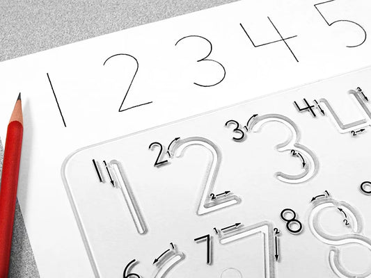 Writing Numbers Practice Template - US 7398