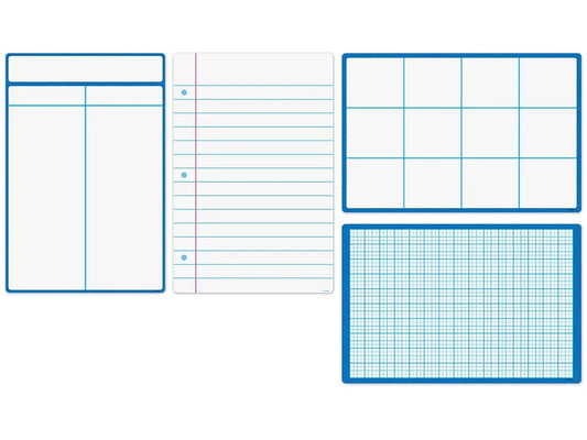 Write & Wipe Note Sheets Learning Set - US 7663