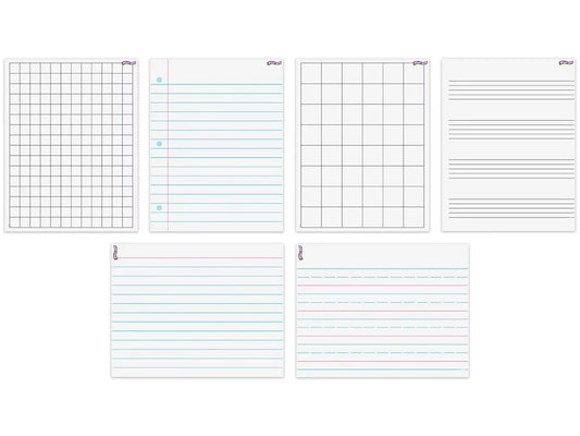 Giant Write & Wipe Pages - Variety Pack - US 6844