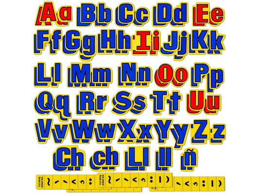 Word Building Felt Letters - US 7819