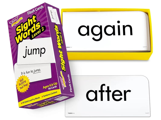 Sight-Words Level 2 Flash Cards- 95 Cards - US 4580