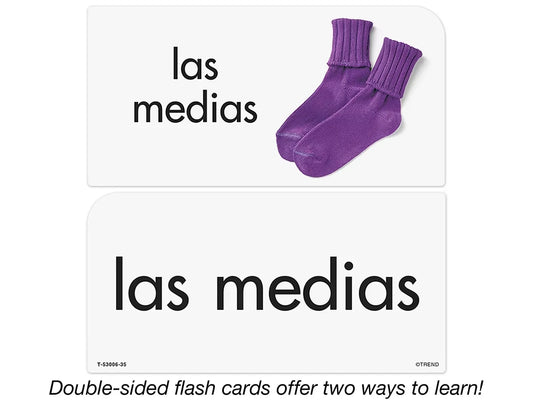 Palabras e imágenes (Spanish Picture-Words) Flash Cards - US 7366