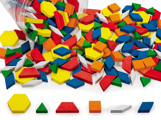 Wooden Pattern Blocks - US 5819