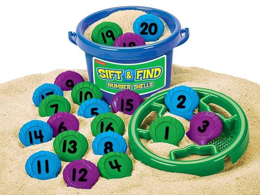Sift & Find Number Shells - US 8254
