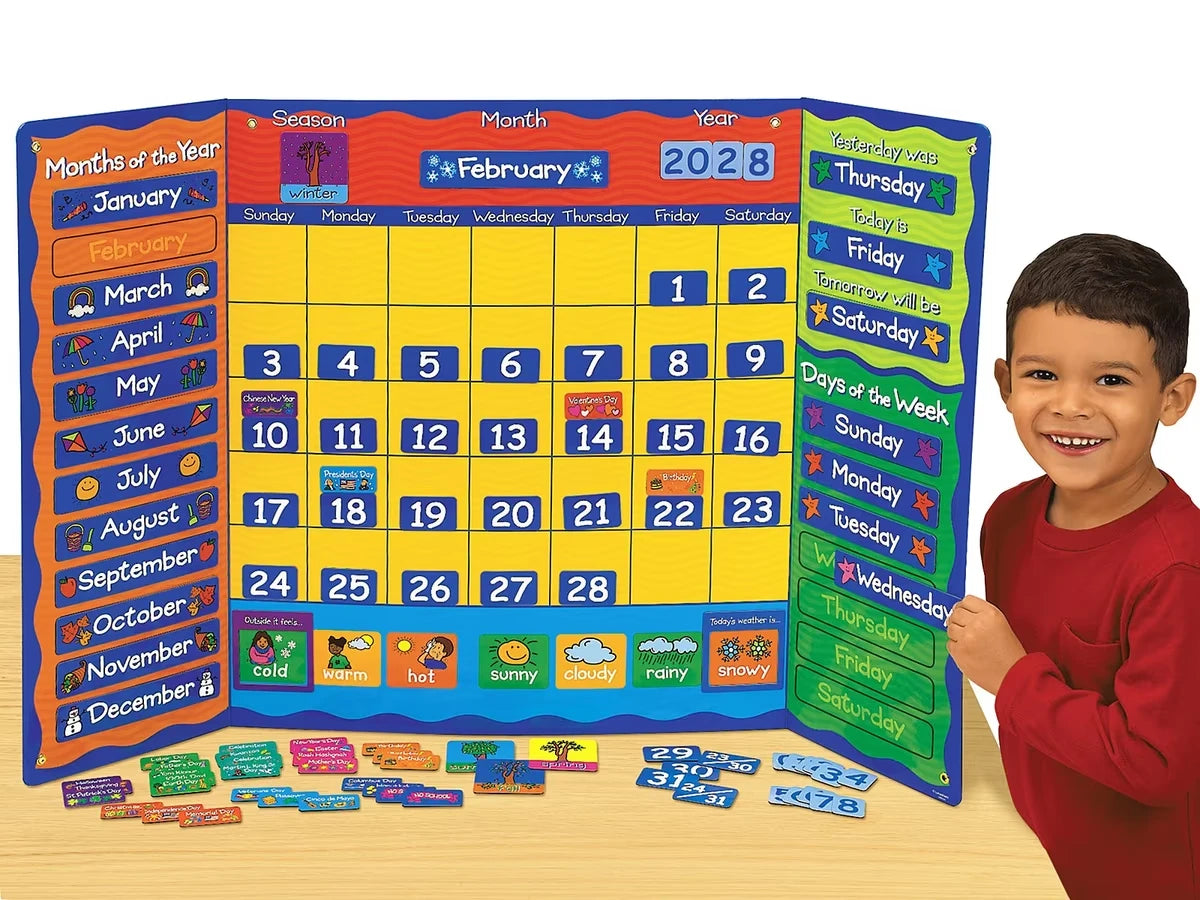 Magnetic Calendar Activity Center - US 6737