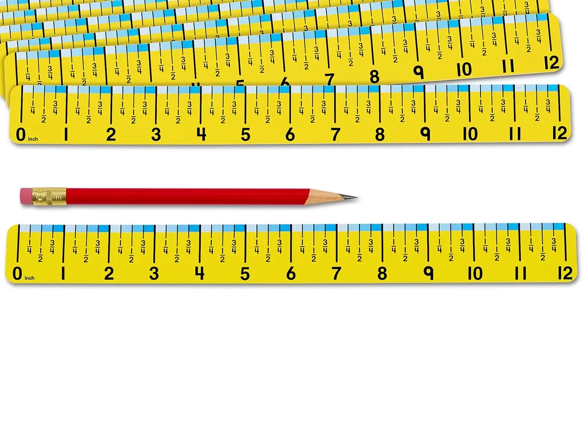 Easy-Read Rulers - Set of 30 - US 5963