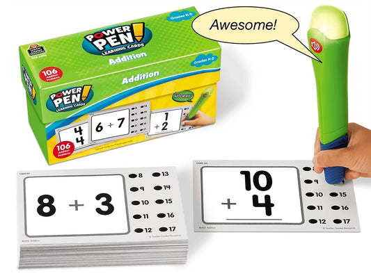 Addition Power Pen!® Quiz Cards - US 9103