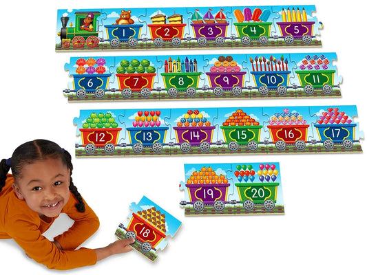 Number Train Floor Puzzle - US 9904