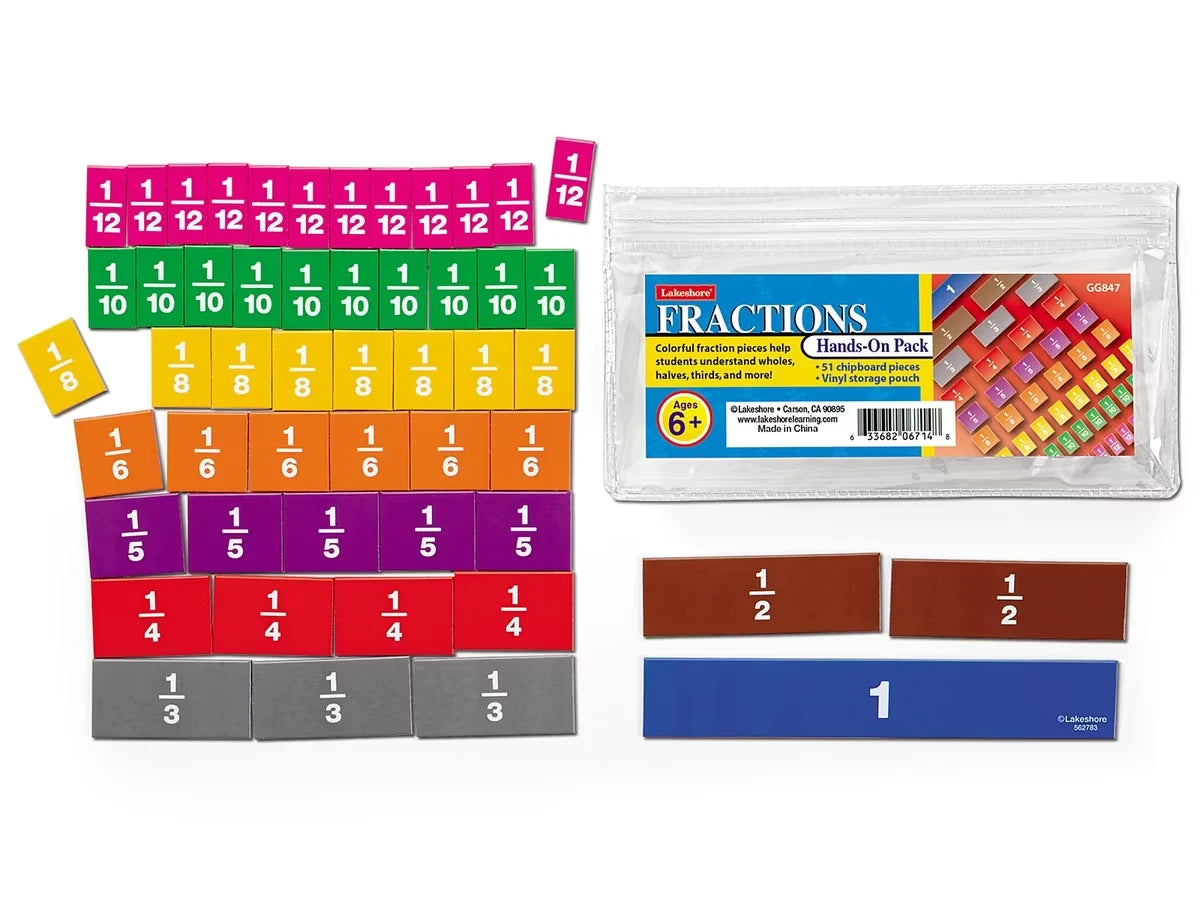 Fractions Hands-On Student Pack - US 8821