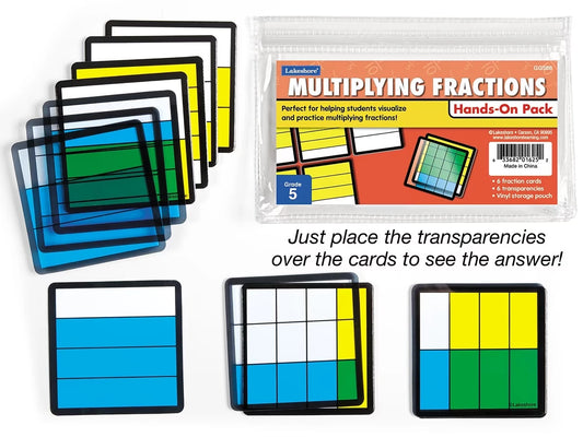 Multiplying Fractions Hands-On Student Pack - US 9169