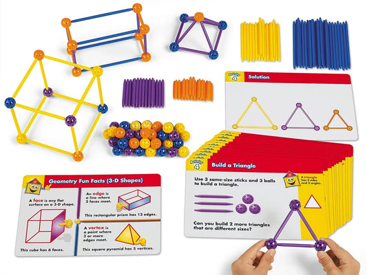 Build & Learn Geometric Shapes Kit - US 6501